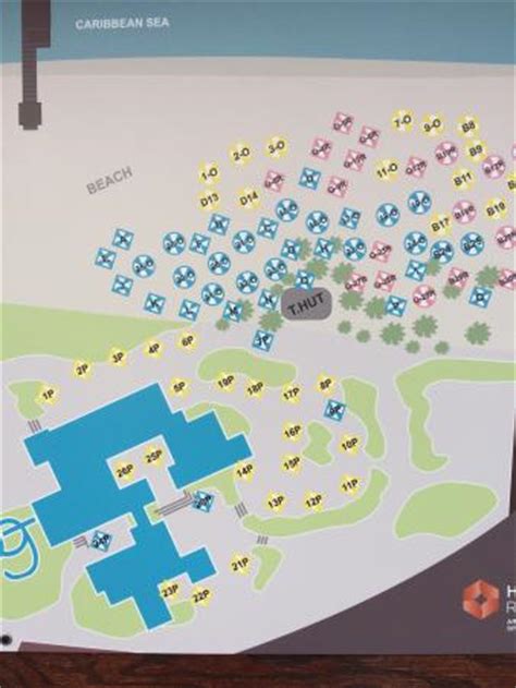 hyatt aruba resort map